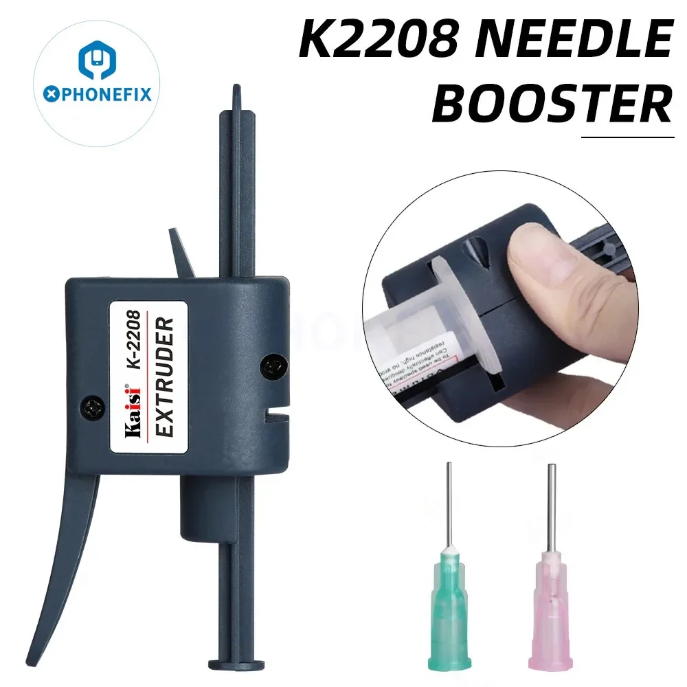 Power Tools Green - Kaisi K-2208 TubeMate はんだペースト押出機 グルーロッドブースター 溶接グリーンオイルブースター