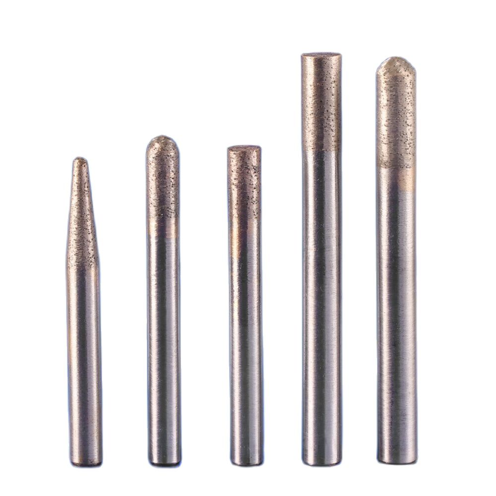 Router Trim Base - Weitol 1 個 6 ミリメートル/8/10/12 ミリメートルシャンク焼結石ルータービットボールノーズフラットヘッドダイヤモンド