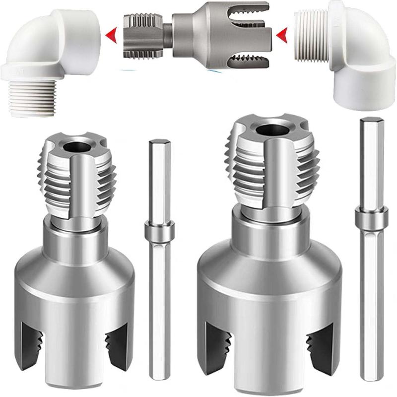 Power Tools Jack - PPR/PVC 20MM 25MM 水道管ねじ切り機 タッピングツール 内部および外部ねじ切り一体型