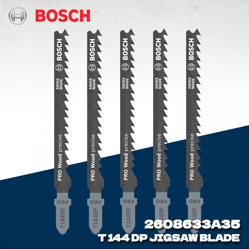 Power Tools Jigsaw - ボッシュ 2608633A35 T144DP ジグソーブレード 5枚組 木工用