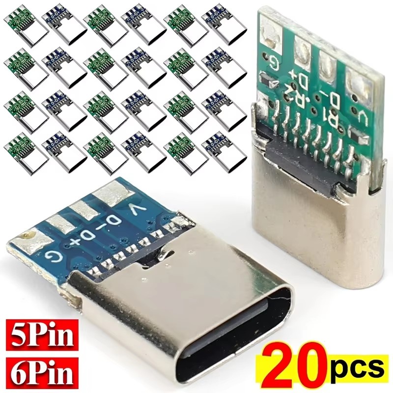 Power Tools Jack - 1/10/20 個電気端子溶接 DIY データケーブルサポート PCB ボードタイプ