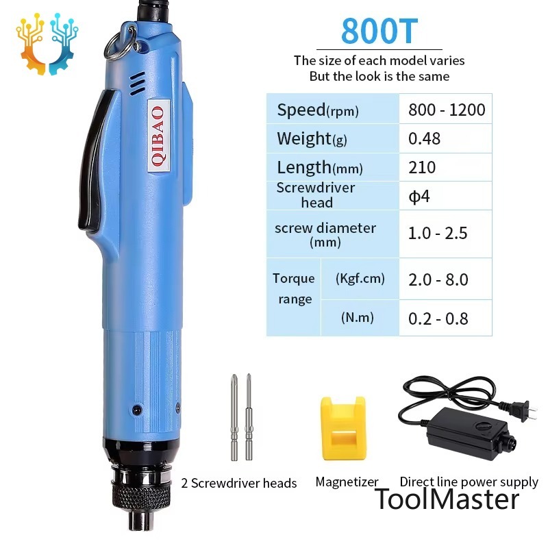 Power Tools Jack - 【2026】800T自動電動ドライバーハンドドリル電動工具電動ドライバー工業用精密