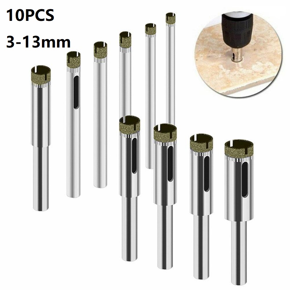 Power Tools Jigsaw - 10 個 3 ミリメートル-14 ミリメートルダイヤモンドコーティングされた HSS