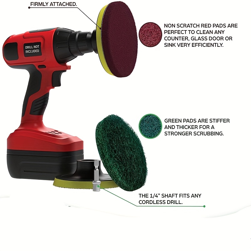 車用電動ドリルブラシキット電動クリーニングブラシツール研磨パ - Power Tools Jack のレビューと価格