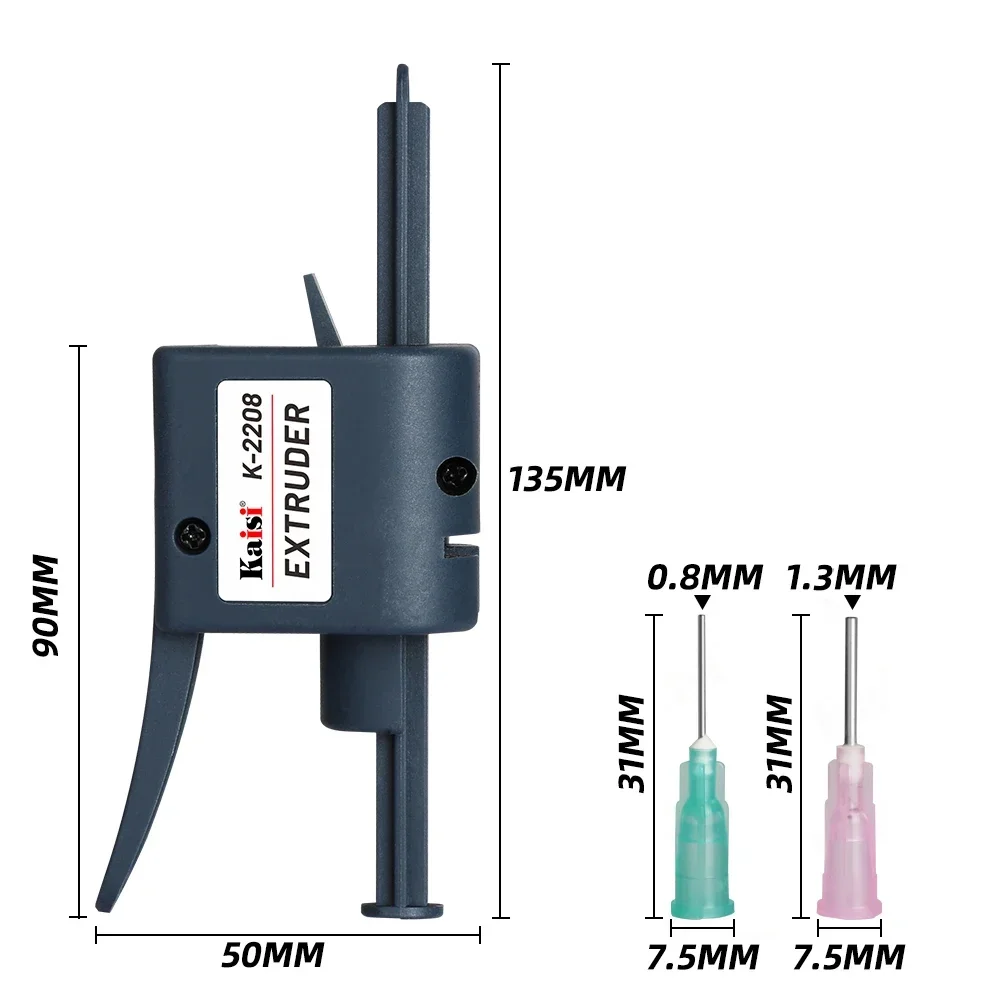Kaisi K-2208 TubeMate はんだペースト押 - Power Tools Green のレビューと価格