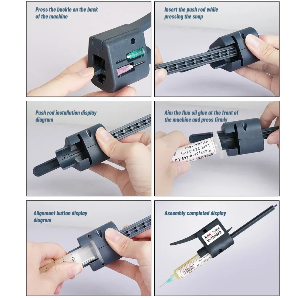 Kaisi K-2208 TubeMate はんだペースト押 - Power Tools Green のレビューと価格