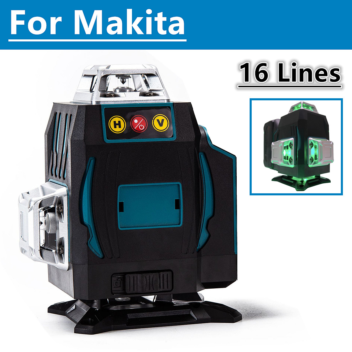 マキタ 18V バッテリー 16 ライン 4D レーザーレベ - Power Tools Green のレビューと価格