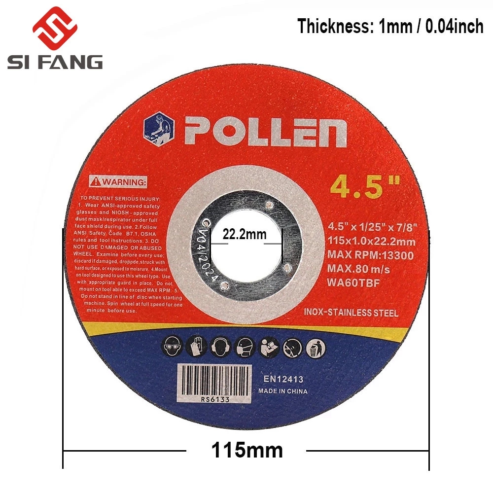 4.5インチ樹脂切断ディスク金属研削ディスク超薄型フラップサ - Angle Grinder 4.5 のレビューと価格
