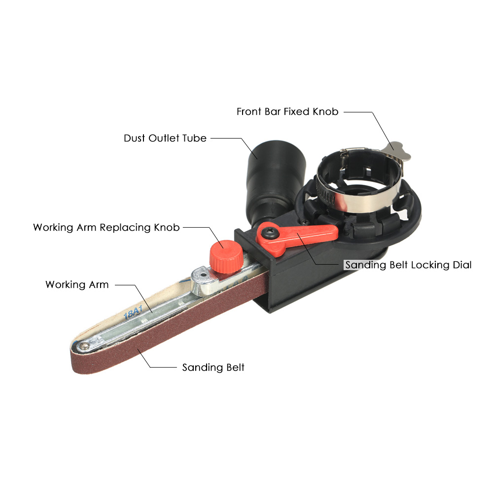 ミニM14 DIYサンダー サンディングベルトアダプター 研 - Angle Grinder 4.5 のレビューと価格