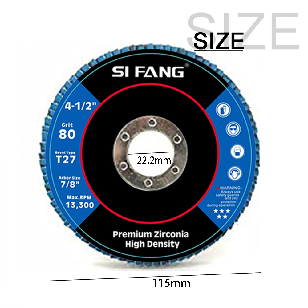 2/10 個 4.5 インチフラップディスク 115 ミリメ - Angle Grinder 4.5 のレビューと価格