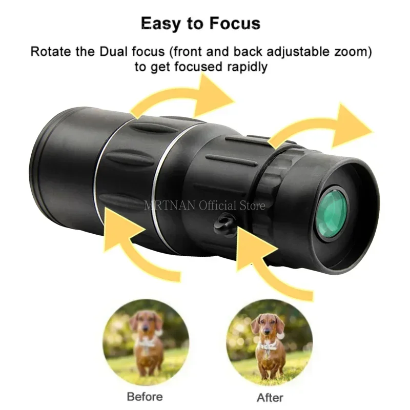 プロの長距離単眼望遠鏡,強力なHD,40x60, 3000m - Power Tools Zoom のレビューと価格