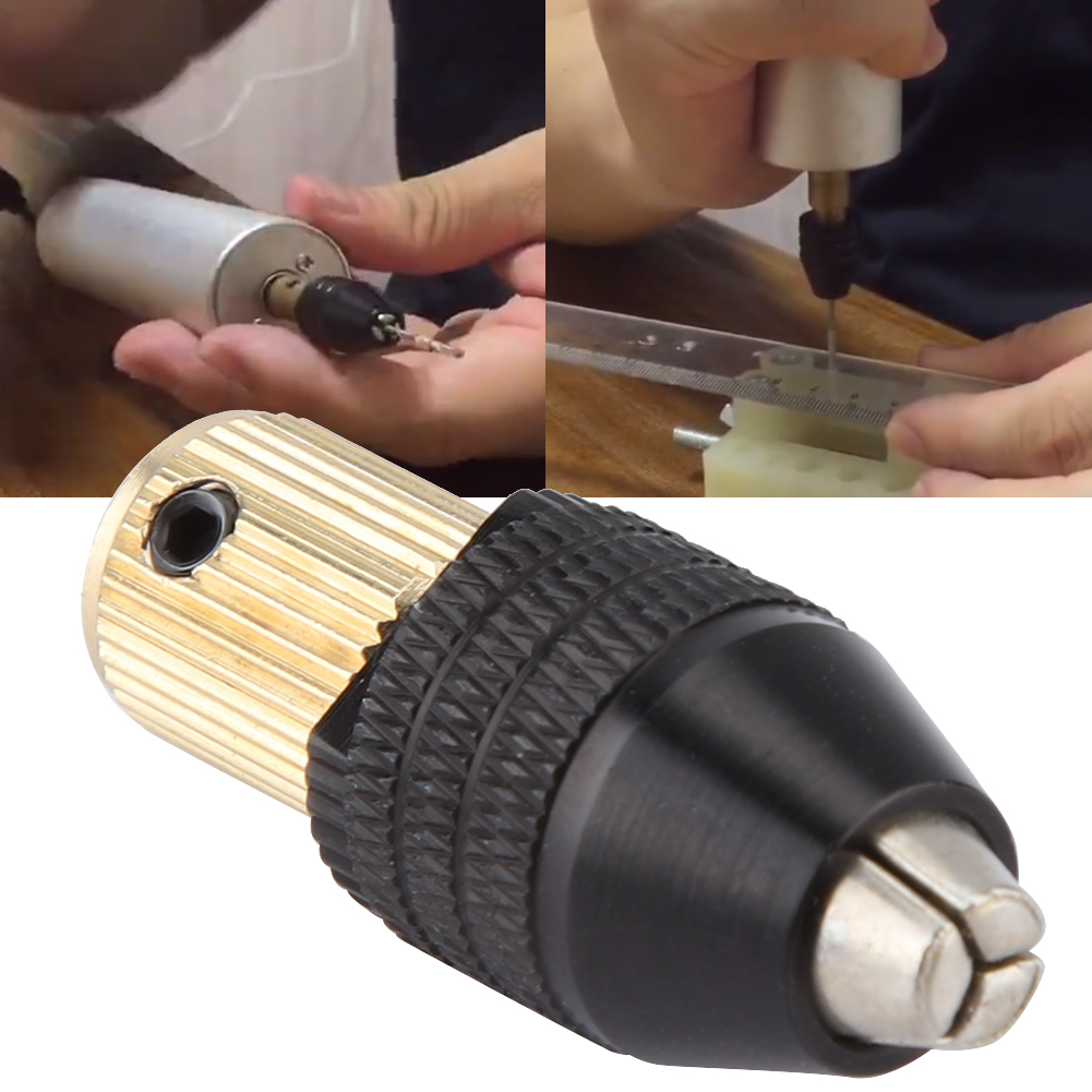 ミニチュア自己締め付けチャックドリルチャック 0.3-3.4 - Power Tools Jack のレビューと価格