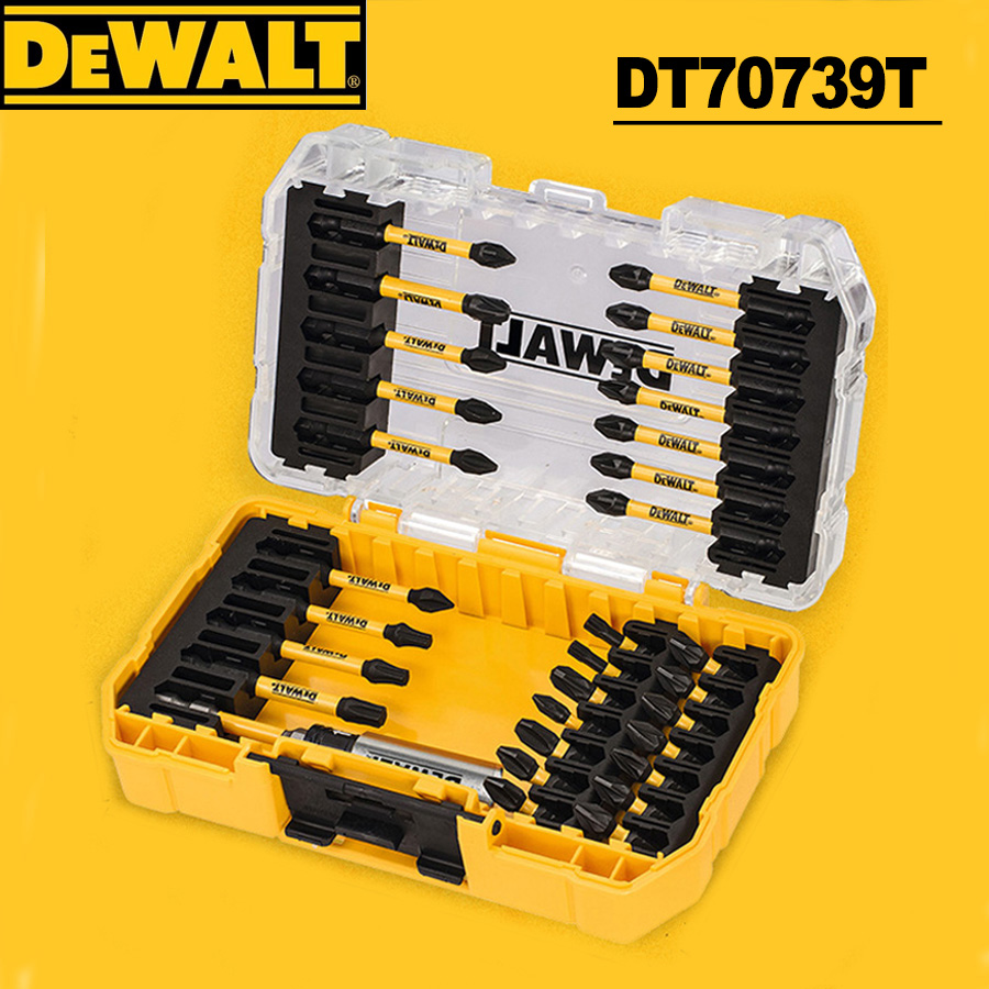 DeWalt 31ピース スクリュードライバーセット/ドライ - Power Tools Yellow And Black のレビューと価格