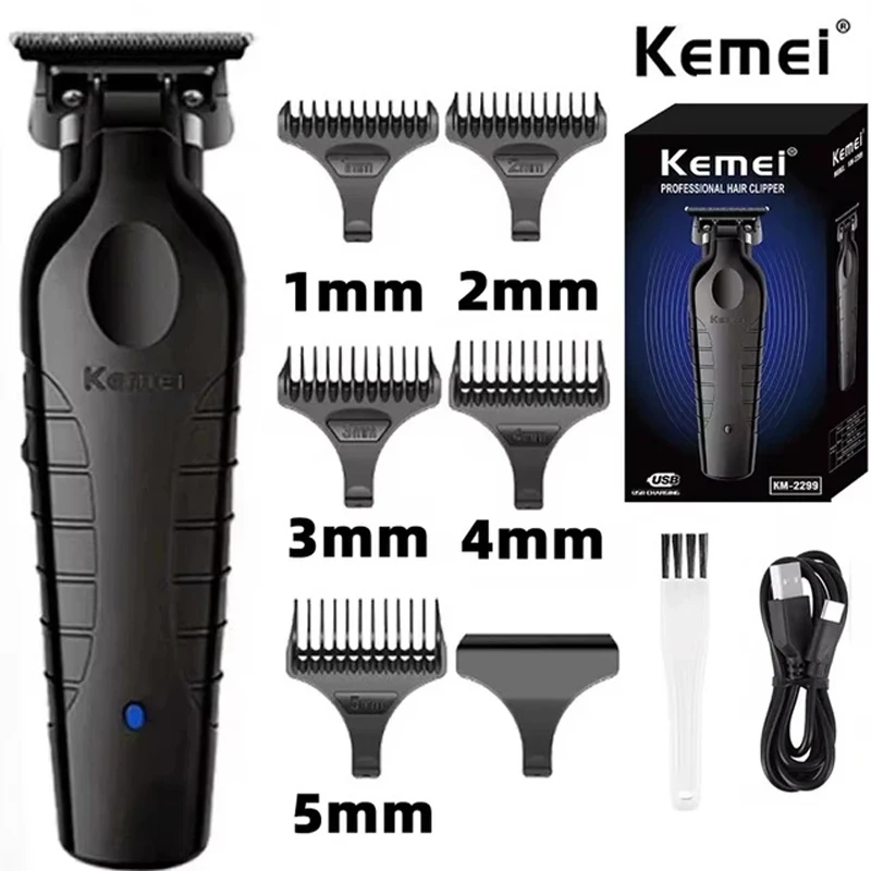 Kemei 2299 理髪コードレスヘアトリマー 0 ミリメ - Router Trim Base のレビューと価格