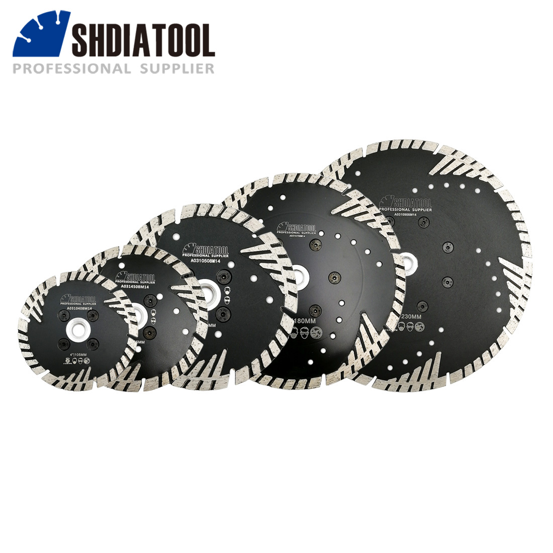 SHDIATOOL 1個 ターボソーブレード カッター 石材 - Angle Grinder 4.5 のレビューと価格