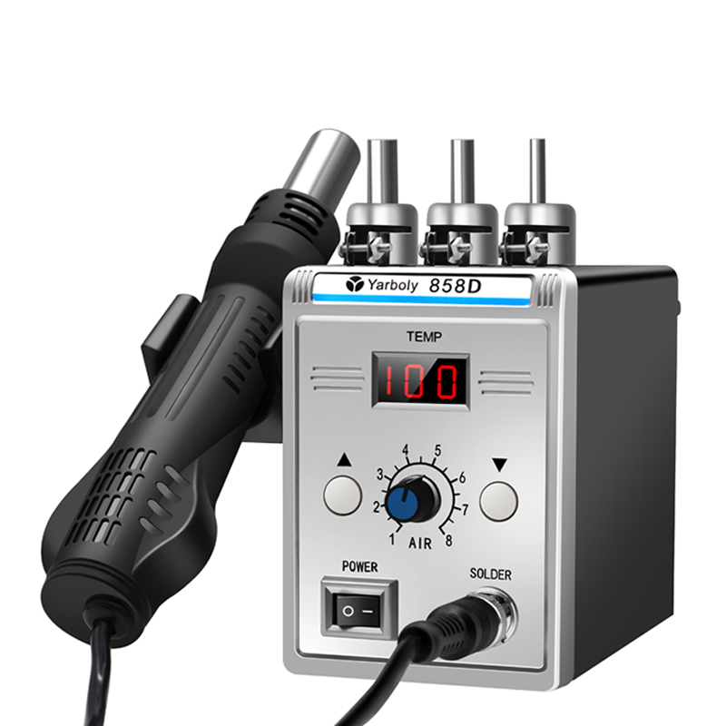 ホットエアガン 858D BGA リワークはんだステーション - Heat Gun Variable のレビューと価格